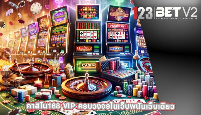 คาสิโน168 vip ครบวงจรในเว็บพนันเว็บเดียว